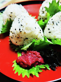 オイルご飯おにぎり-レシピのメイン写真