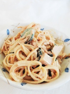 スパゲッティー味噌マヨサラダ-レシピのメイン写真