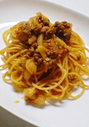 ケチャップのスパゲッティー-レシピのメイン写真