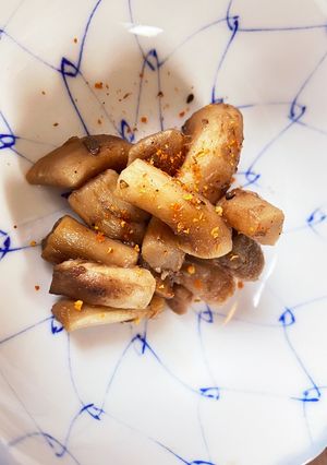 旨みがスゴイ☆椎茸の軸の煮物-レシピのメイン写真