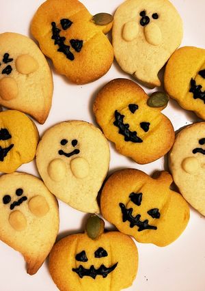 【保存用】ハロウィン型抜きクッキー-レシピのメイン写真