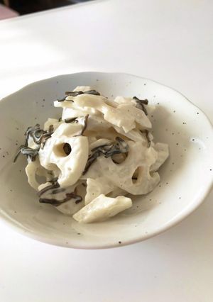 レンコンの塩昆布マヨ和え-レシピのメイン写真