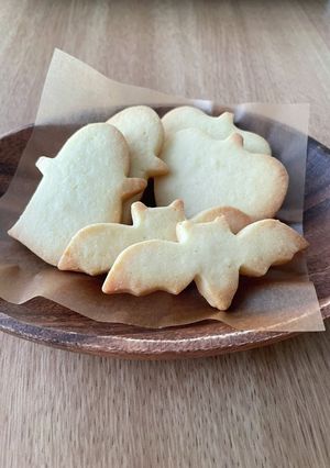 卵1個使い切り、型抜きクッキー-レシピのメイン写真