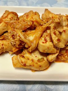 鶏ムネ肉で鶏キムチ-レシピのメイン写真