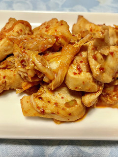 鶏ムネ肉で鶏キムチ-レシピのメイン写真