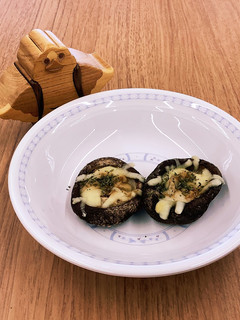 【大崎市】しいたけのチーズ焼き【簡単】-レシピのメイン写真