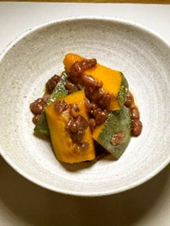 【パッククッキング】かぼちゃのいとこ煮-レシピのメイン写真