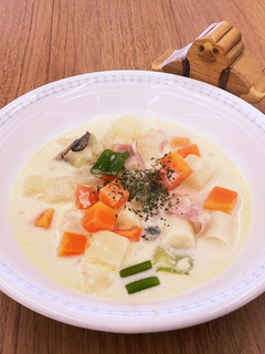 【大崎市】長ネギミルクスープ【学校給食】-レシピのメイン写真