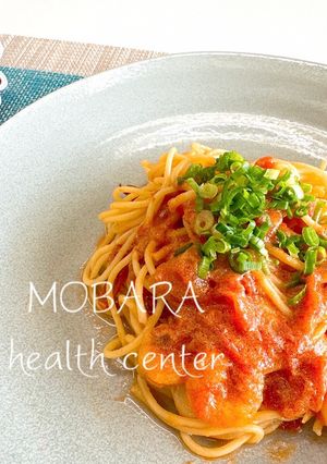 星のソースでこくねぎトマトクリームパスタ-レシピのメイン写真