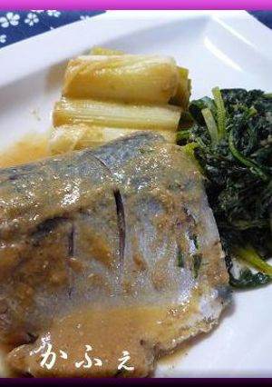 さばのごまみそ煮-レシピのメイン写真