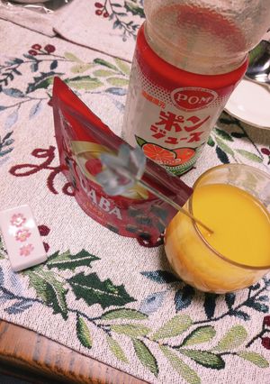 glicoのGABAチョコとポンジュース-レシピのメイン写真