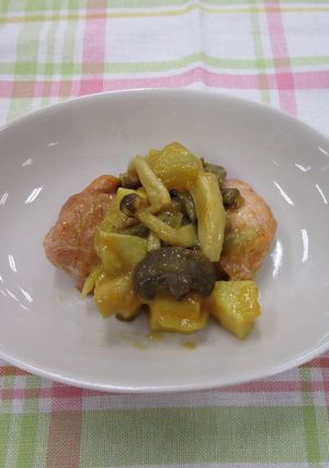 カレーなるきのこ★神戸市学校給食レシピ-レシピのメイン写真