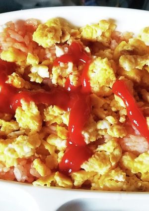 子供達も大好き(^ー^)ケチャップライス-レシピのメイン写真