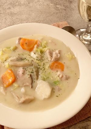 根菜たっぷり豆乳クリームシチュー-レシピのメイン写真