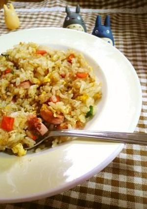 おかんが作る❤おかん母のウスター味焼き飯-レシピのメイン写真