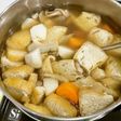 納豆についているタレ使って「けんちん汁」