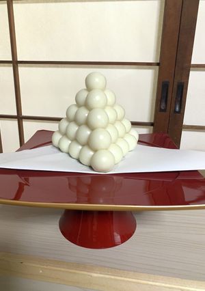 ゆかりのイブクロ　　お供えのおだんご-レシピのメイン写真