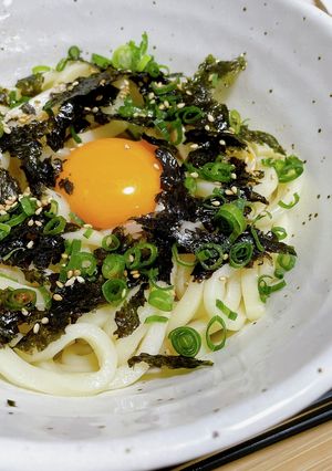 スーパー時短油うどん-レシピのメイン写真