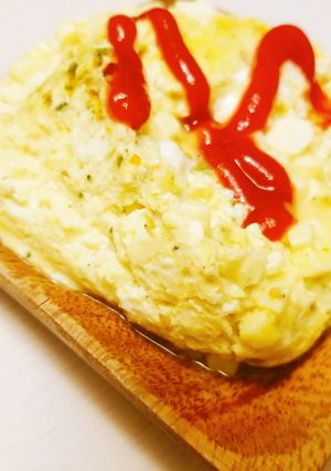 簡単！ふわとろ豆腐オムレツ-レシピのメイン写真