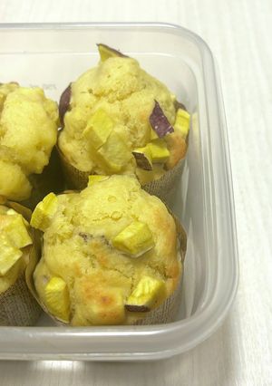 さつまいもの豆腐マフィン-レシピのメイン写真