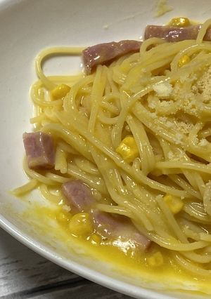 お手軽レンチンパスタ！-レシピのメイン写真
