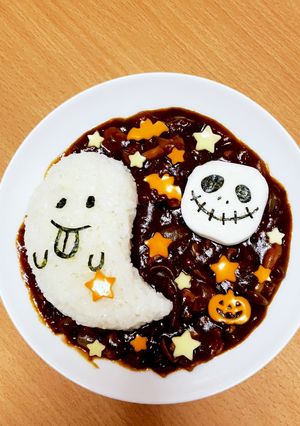 簡単☆ハロウィンハヤシライス-レシピのメイン写真