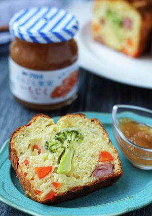 野菜が摂れる!HMでケークサレ-レシピのメイン写真