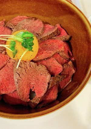 ローストビーフ丼(手作りのタレ)-レシピのメイン写真