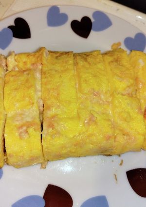 明太マヨだし巻き玉子-レシピのメイン写真