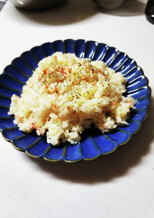 かにかまで…ピラフのような洋風まぜごはん-レシピのメイン写真