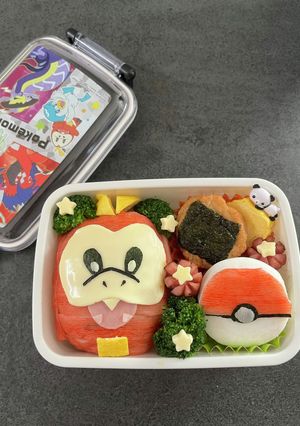 ホゲータキャラ弁-レシピのメイン写真