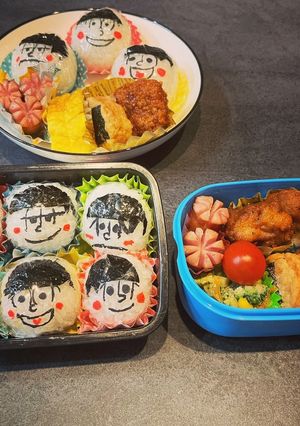 おそ松さんキャラ弁-レシピのメイン写真