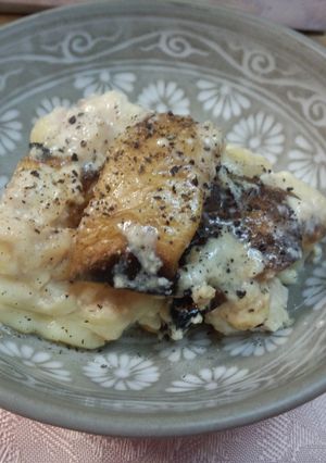 鶏とじゃがいもの焼きシチュー-レシピのメイン写真