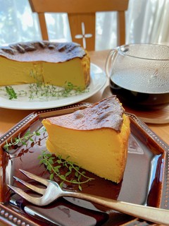 とろりん♪かぼちゃのバスクチーズケーキ-レシピのメイン写真