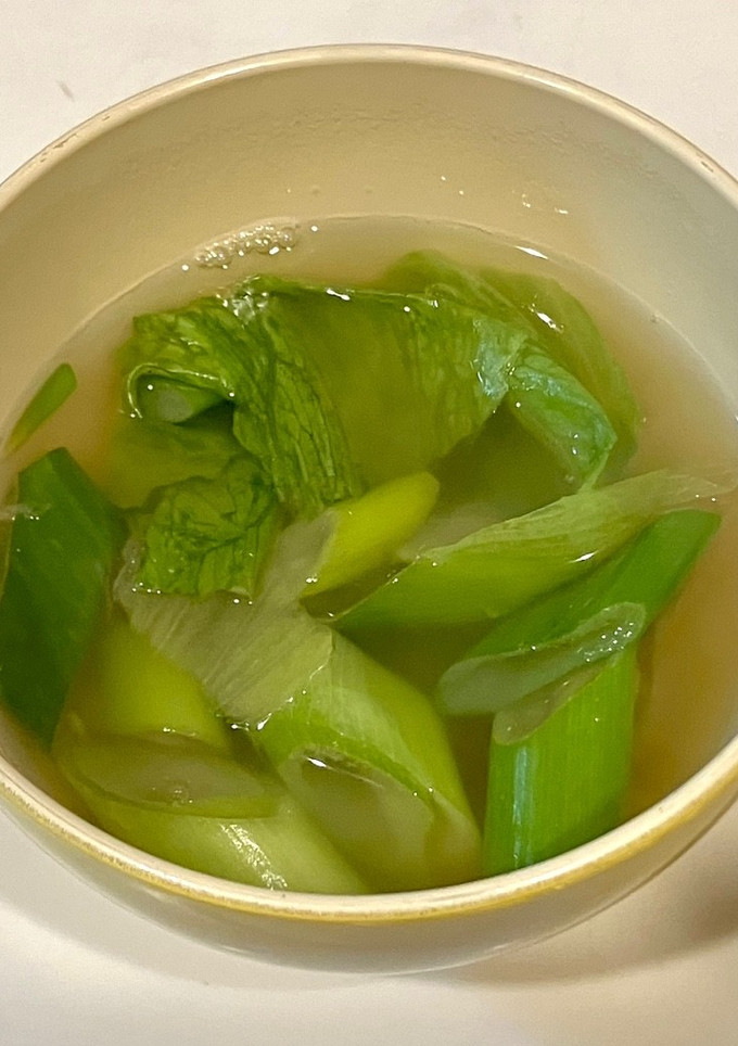 レタスとネギの中華スープ-レシピのメイン写真
