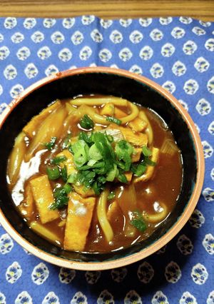 ヨウサマの減塩京風カレーうどん-レシピのメイン写真