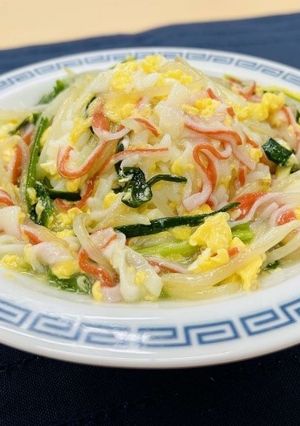 ベジ♪ニラのかき玉あんかけ丼-レシピのメイン写真