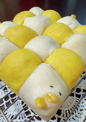 かぼちゃとミルクのちぎりパン-レシピのメイン写真