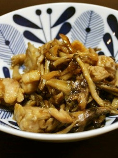 鶏肉ときのこのうま煮-レシピのメイン写真