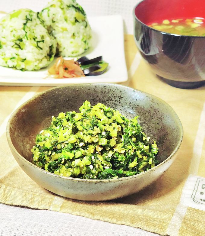 大根の葉っぱのご飯のおとも♪-レシピのメイン写真