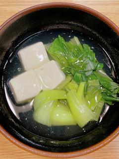 青梗菜と豆腐の宗田だし煮-レシピのメイン写真