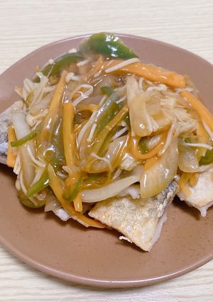 鯖の甘酢あんかけ-レシピのメイン写真
