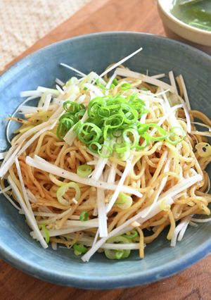 ねぎねぎにんにく焼きそば-レシピのメイン写真