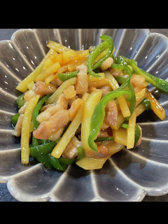 節約!豚じゃが青椒肉絲-レシピのメイン写真