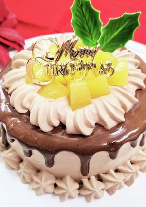 クリスマスに⋯ドリップケーキ☆-レシピのメイン写真