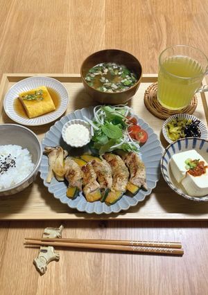 カボチャの肉巻き-レシピのメイン写真