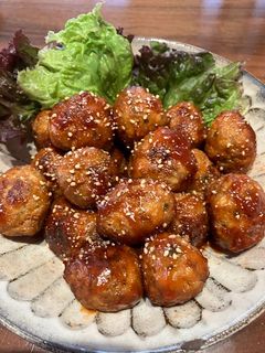 厚揚げ入り肉団子の甘酢あん-レシピのメイン写真