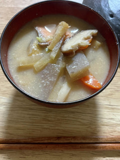 鮭と根菜の粕汁-レシピのメイン写真