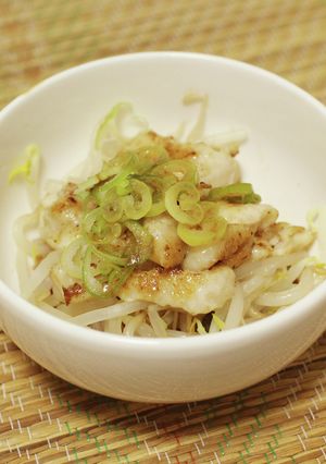 鶏皮とモヤシのポン酢和え-レシピのメイン写真