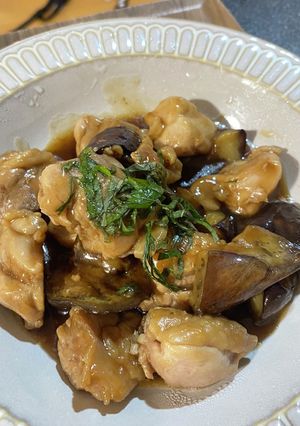 鶏肉と茄子のポン酢-レシピのメイン写真